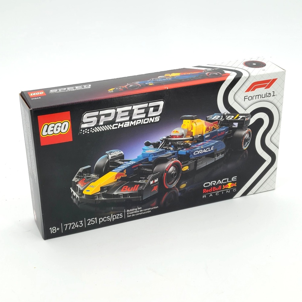 LEGO SPEED CHAMPIONS F1 Race Cars 77243 New Sealed Oracle Red Bull Racing